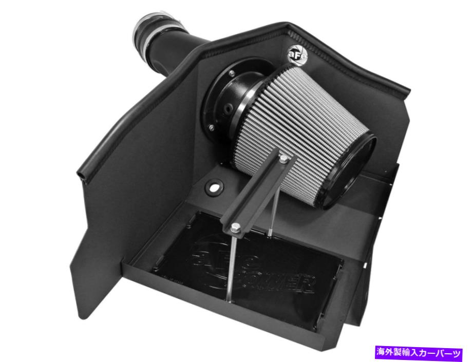 USエアインテーク インナーダクト AFE MAGNUM FORCE STAGE-2 PRO DRY S FORDディーゼル7.3L用のコールドエアインテークシステム aFe Magnum FORCE Stage-2 Pro DRY S Cold Air Intake System for Ford Diesel 7.3L【並行輸入品】