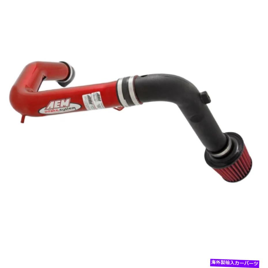 USエアインテーク インナーダクト AEM 21-425R 2003-2005 Dodge Neon SRT-4 2.4L L4の冷気吸気システムレッド AEM 21-425R Cold Air Intake System Red for 2003-2005 Dodge Neon SRT-4 2.4L L4【並行輸入品】