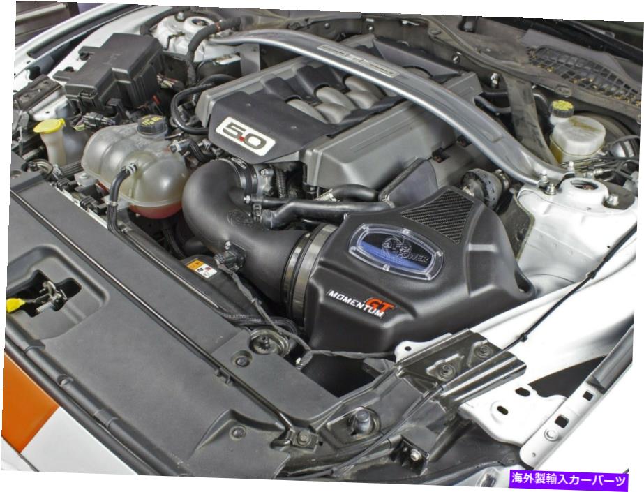 USエアインテーク インナーダクト Afe Momentum GT 2015-2017 Ford Mustang GT 5.0L V8のコールドエアインテーク aFe Momentum GT Cold Air Intake for 2015-2017 Ford Mustang GT 5.0L V8【並行輸入品】