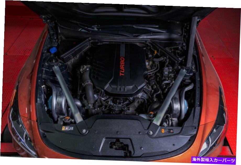 USエアインテーク インナーダクト Kia Stinger&Genesis G70の鮮やかなレーシングコールドエアインテーク| 3.3 | 12 hpゲイン!! Vivid Racing Cold Air Intake for KIA Stinger & Genesis G70 | 3.3 | 12 HP GAIN!!【並行輸入品】|Us Custom Parts Shop USDM