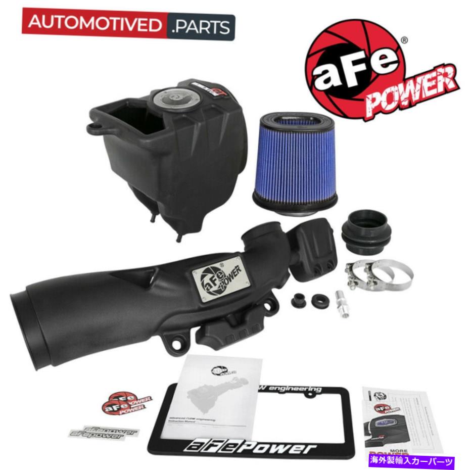 USエアインテーク インナーダクト AFE 54-76217 2018-2021のコールドエアインテークジープラングラーJLグラディエーター3.6L V6 aFe 54-76217 Cold Air Intake for 2018-2021 Jeep Wrangler JL Gladiator 3.6L V6【並行輸入品】