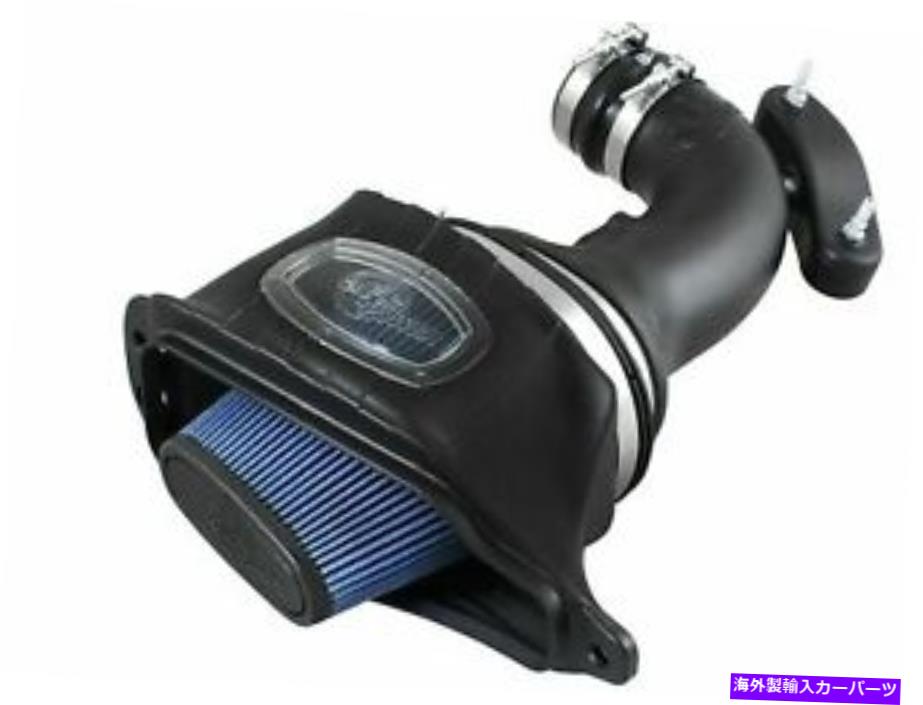 USエアインテーク インナーダクト AFE Momentum Pro5r 14-18 Corvette Stingray C7 V8 6.2Lのコールドエアインテーク aFe Momentum Pro5R Cold Air Intake for 14-18 Corvette Stingray C7 V8 6.2L【並行輸入品】