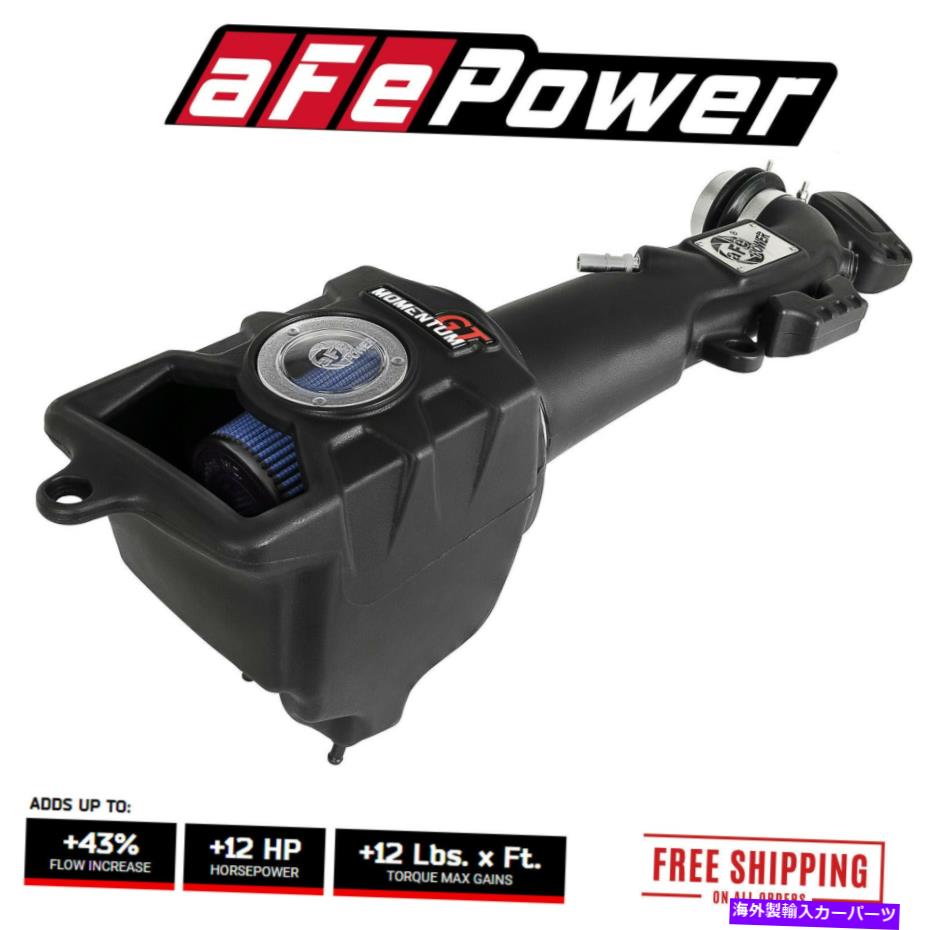 USエアインテーク インナーダクト AFEパフォーマンス2018-2021のコールドエアインテークシステムジープラングラーJL 3.6L +12HP aFe Performance Cold Air Intake System for 2018-2021 Jeep Wrangler JL 3.6L +12HP【並行輸入品】