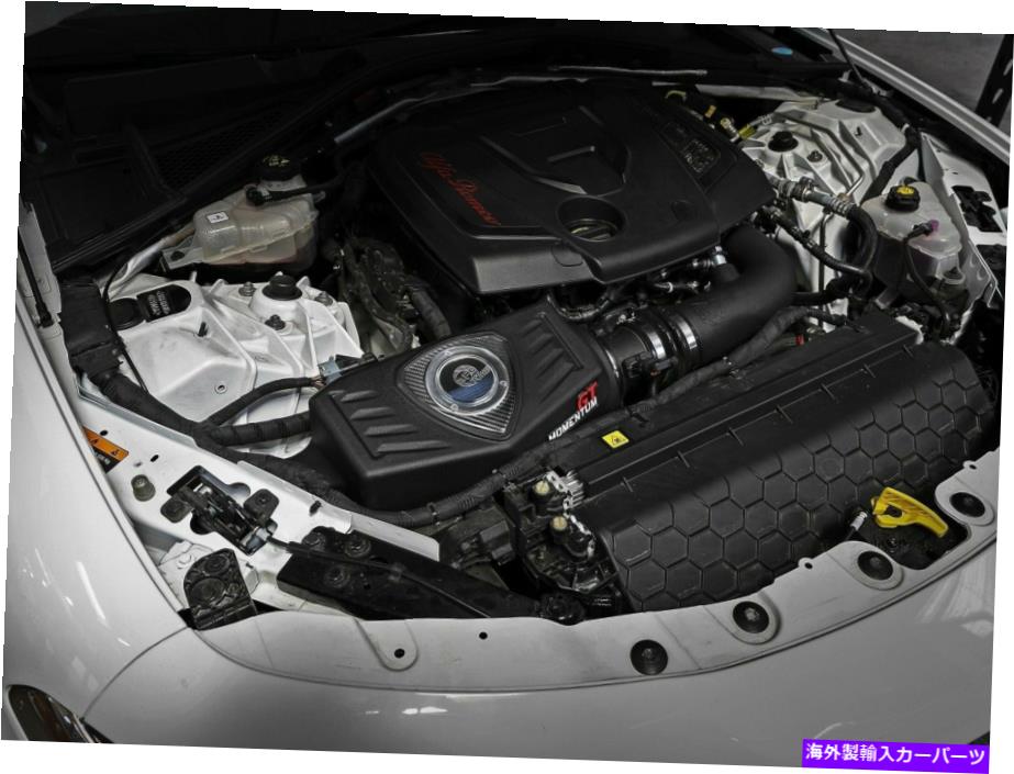 USエアインテーク インナーダクト Afe Momentum GT Cold Air Intake Kit 2017-2021 Alfa Romeo Giulia 2.0L Turbo aFe Momentum GT Cold Air Intake Kit for 2017-2021 Alfa Romeo Giulia 2.0L Turbo【並行輸入品】