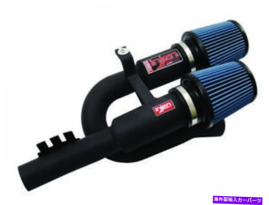 USエアインテーク インナーダクト 08-10 BMW 335i / 135i -sp1125wbの噴射塗りブラックツインショートラム摂取量 Injen Wrinkle Black Twin Short Ram Intake for 08-10 BMW 335I / 135I - SP1125WB【並行輸入品】|Us Custom Parts Shop USDM