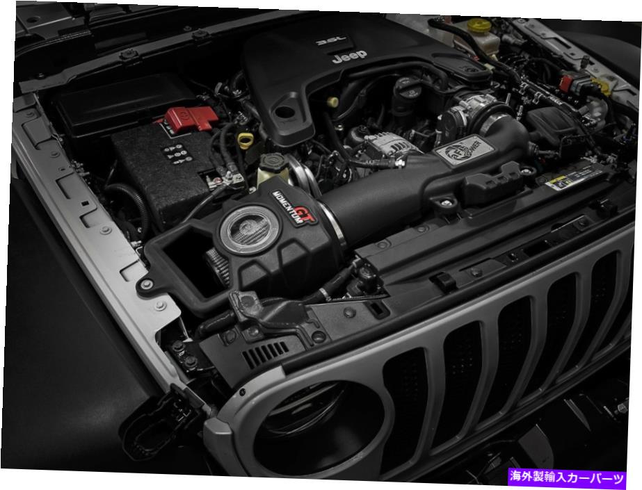 USエアインテーク インナーダクト ラングラーJL 3.6 2018 2019 Momentum GT Pro Dry S 51-76217のAFE電力摂取量 aFe POWER Intake For Wrangler JL 3.6 2018 2019 Momentum GT Pro DRY S 51-76217【並行輸入品】
