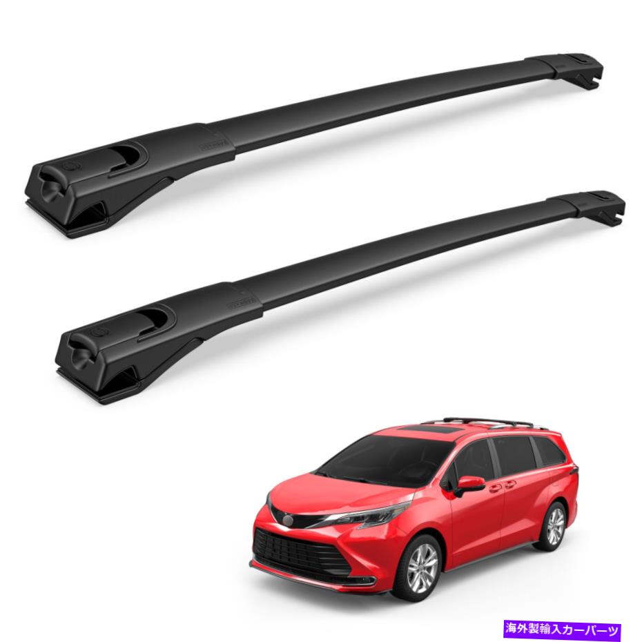 クロスバー 13-18のアルミニウムルーフラッククロスバークロスバートップトヨタRAV4 w/ルーフレール Aluminum Roof Rack Cross Bar Crossbar Top For 13-18 Toyota RAV4 w/ Roof Rails【並行輸入品】