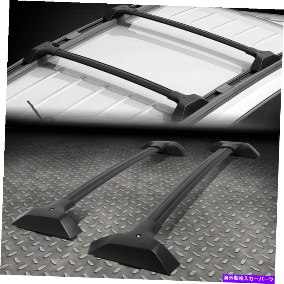 クロスバー 09-17のシボレートラバースペアアルミニウムOEスタイルボルトオンルーフラックレールクロスバー FOR 09-17 CHEVY TRAVERSE PAIR ALUMINUM OE STYLE BOLT-ON ROOF RACK RAIL CROSS BAR【並行輸入品】