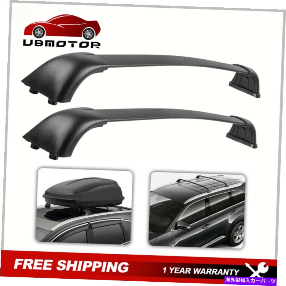 クロスバー 14-2019のペアルーフラッククロスバークロスバートヨタハイランダーXLEアルミニウム Pair Roof Rack Cross Bar Crossbars For 14-2019 Toyota Highlander XLE Aluminum【並行輸入品】