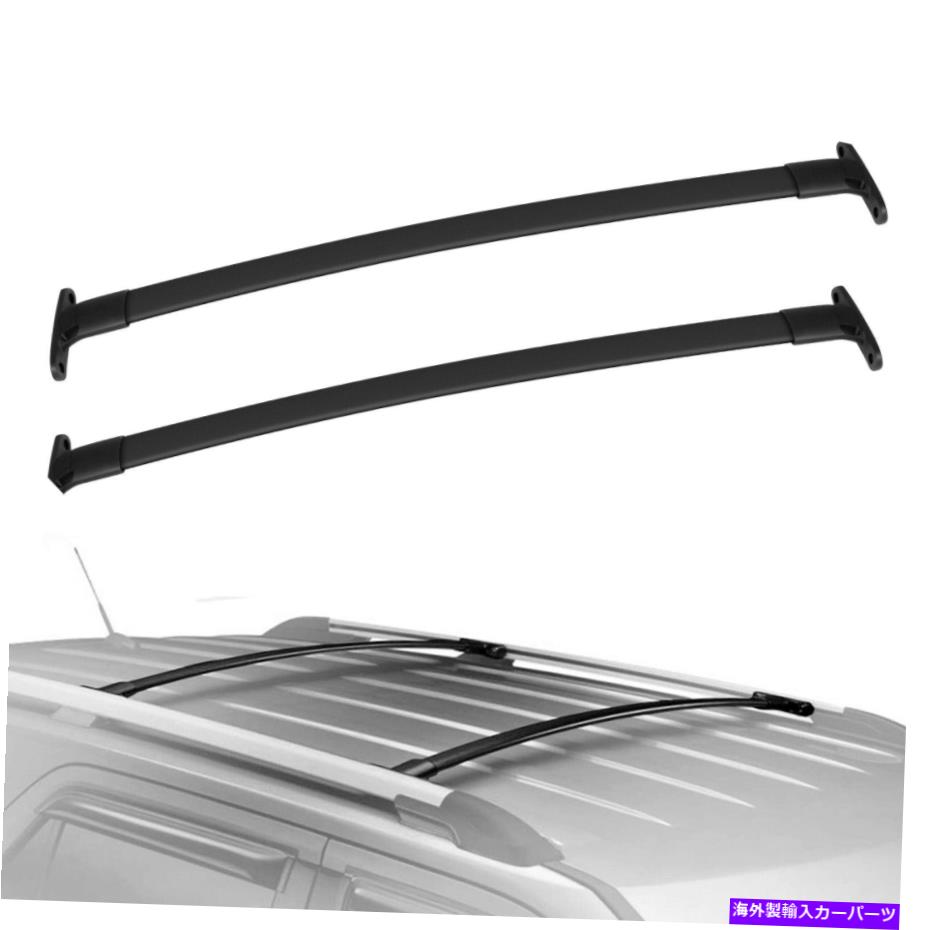 クロスバー 2016-2019のルーフラッククロスバーフォードエクスプローラーアルミキャリア貨物荷物 ROOF RACK CROSS BAR FOR 2016-2019 FORD EXPLORER ALUMINUM Carrier Cargo Luggage【並行輸入品】