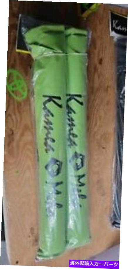 クロスバー カメアメラルーフラッククロスバーパッドグリーン Kamea mela roof rack cross bar pads green【並行輸入品】