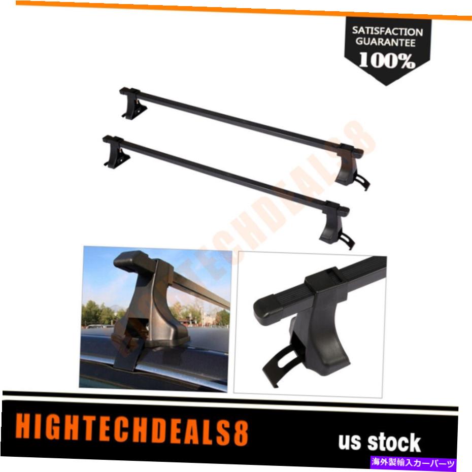 【楽天市場】クロスバー ユニバーサル48 "調整可能なカートップルーフラッククロスバー2バーブラック荷物キャリア Universal 48
