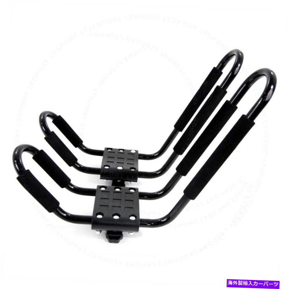 クロスバー フィットスバルルーフトップカヤックラックカヌーキャリアカークロスバーマウントホルダー Fit Subaru Roof Top Kayak Rack Canoe Carrier Car Cross Bar Mount Holder【並行輸入品】