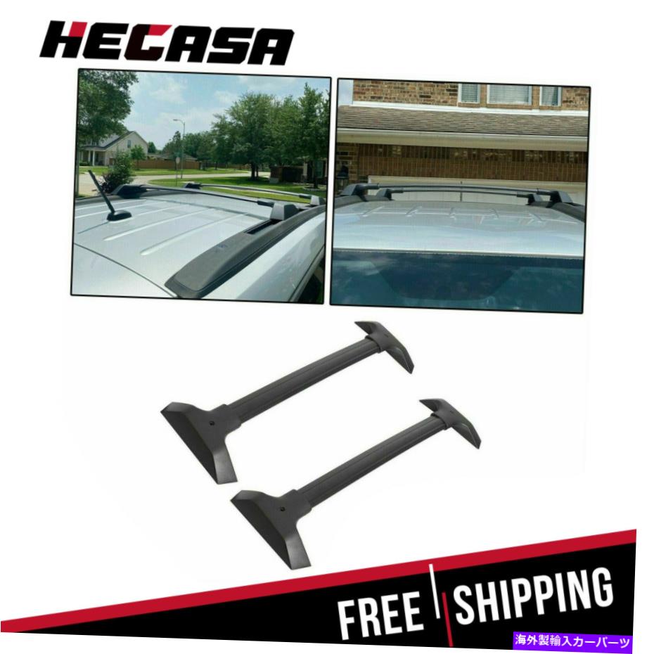 クロスバー 2009-2017のヘカサシボレートラバースルーフラックレールクロスバー荷物キャリア HECASA For 2009-2017 Chevrolet Traverse Roof Rack Rail Cross Bar Luggage Carrier【並行輸入品】