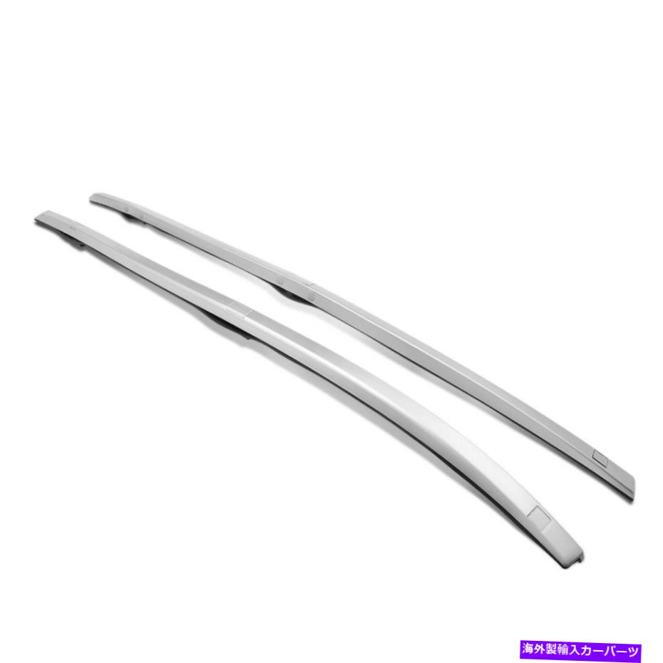 クロスバー 2PCS OEスタイルレールクロスバールーフサイドラックシルバー2012-2016ホンダCRV LX/EX 2PCS OE STYLE RAIL CROSS BAR ROOF SIDE RACK SILVER FOR 2012-2016 HONDA CRV LX/EX【並行輸入品】