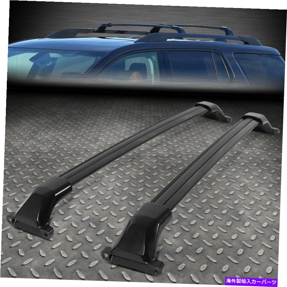 クロスバー 17-20 GMCアカディア工場スタイルの貨物荷物トップルーフラックレールクロスバー FOR 17-20 GMC ACADIA FACTORY STYLE CARGO LUGGAGE TOP ROOF RACK RAIL CROSS BARS【並行輸入品】