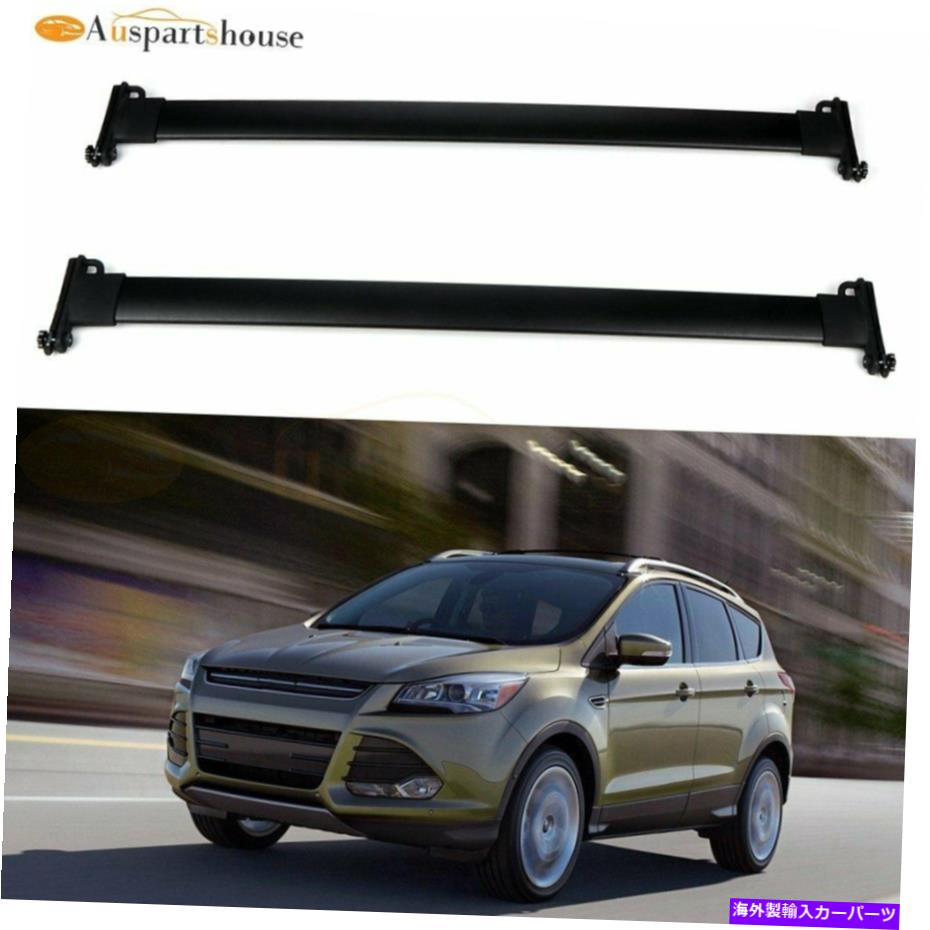 クロスバー フォードエスケープ用のルーフラッククロスバー2.3L 2.5L 2008-2012トップ荷物キャリア Roof Rack Cross Bar For Ford Escape 2.3L 2.5L 2008-2012 Top Luggage Carrier【並行輸入品】