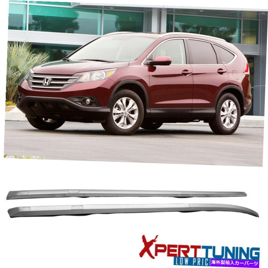 クロスバー ホンダCRV CR-V 12-16 OEファクトリースタイルボルトオントップルーフラッククロストレイルバー Fits Honda CRV CR-V 12-16 OE Factory Style Bolt-On Top Roof Rack Cross Trail Bar【並行輸入品】