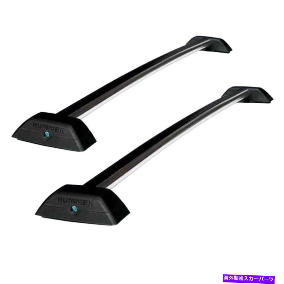 クロスバー ルーフラッククロスバー荷物キャリア165ポンドハマーH3 H3T 2006-2010の容量 Roof Rack Cross Bars Luggage Carrier 165lbs Capacity For Hummer H3 H3T 2006-2010【並行輸入品】
