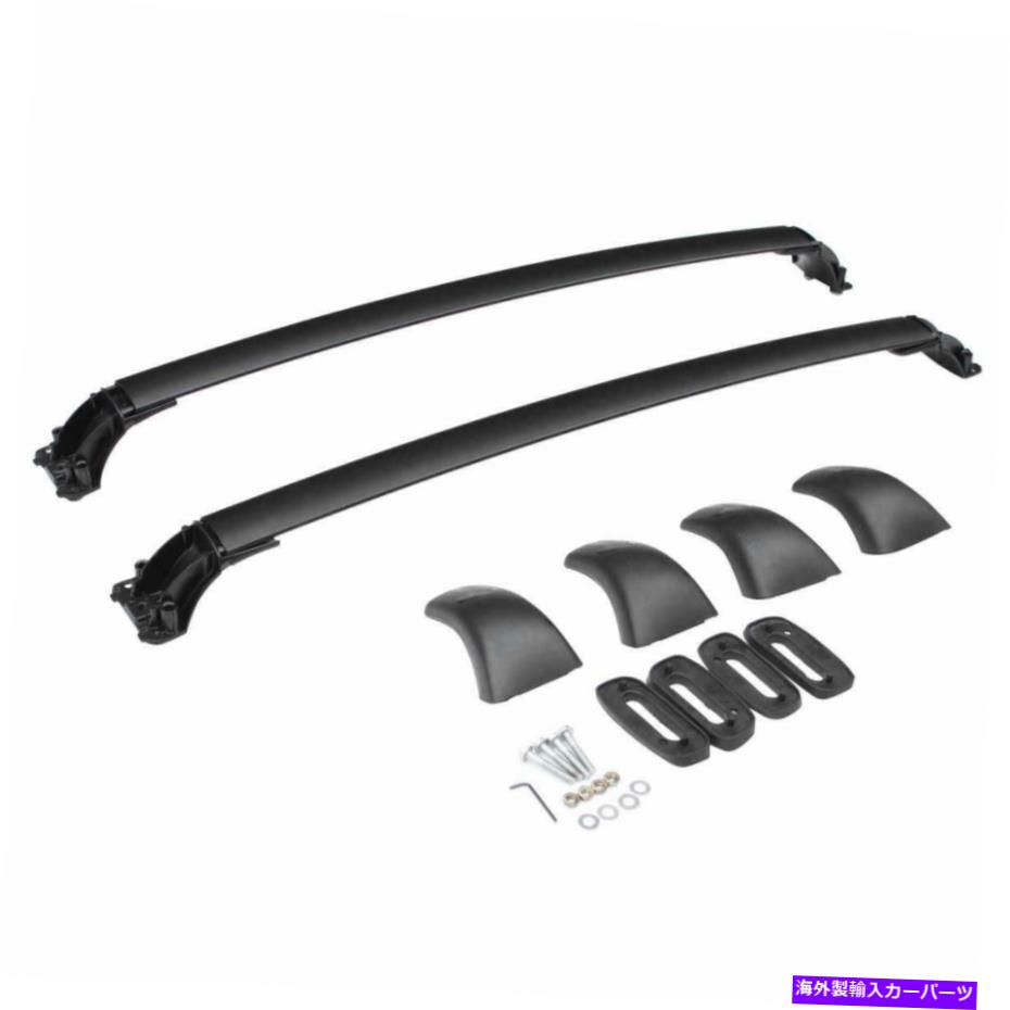 クロスバー 14-19トヨタハイランダーXle＆リミテッドモデル用のトップルーフラッククロスバー Top Roof Rack Cross Bar for 14-19 Toyota Highlander XLE & Limited Model【並行輸入品】