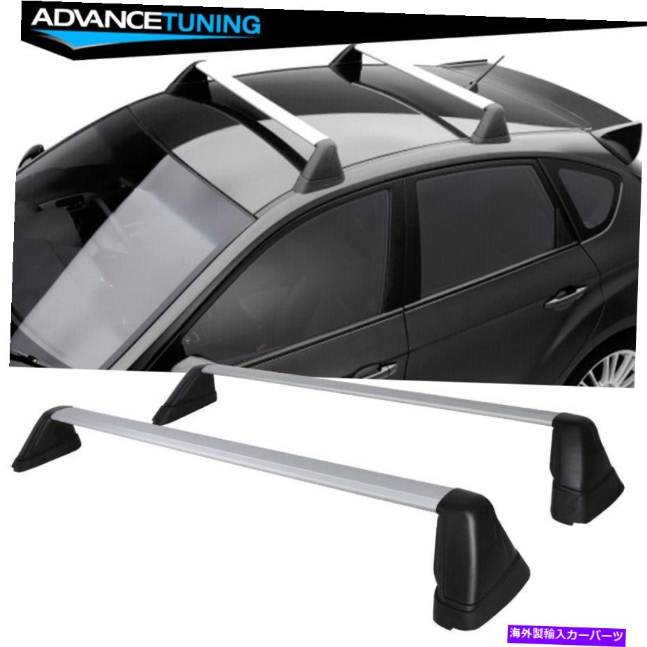 クロスバー フィット08-11スバルインプレッサ08-14 WRX STIスタイルルーフラッククロスバーペア Fits 08-11 Subaru Impreza 08-14 WRX STi OE Style Roof Rack Cross Bars Pairs【並行輸入品】 45,606円