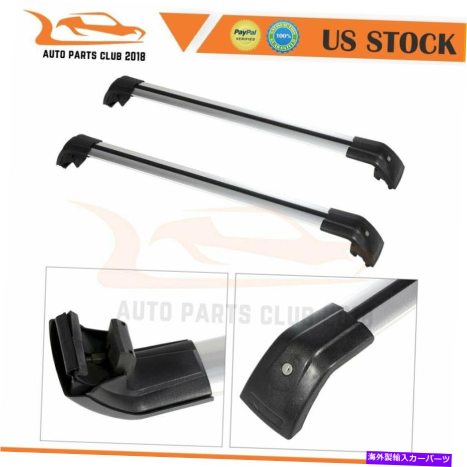 クロスバー Mitsubishi Outlander 2013-2019 CAR CAR CARE本物の荷物に適しています Fits For Mitsubishi Outlander 2013-2019 CAR Genuine Luggage【並行輸入品】