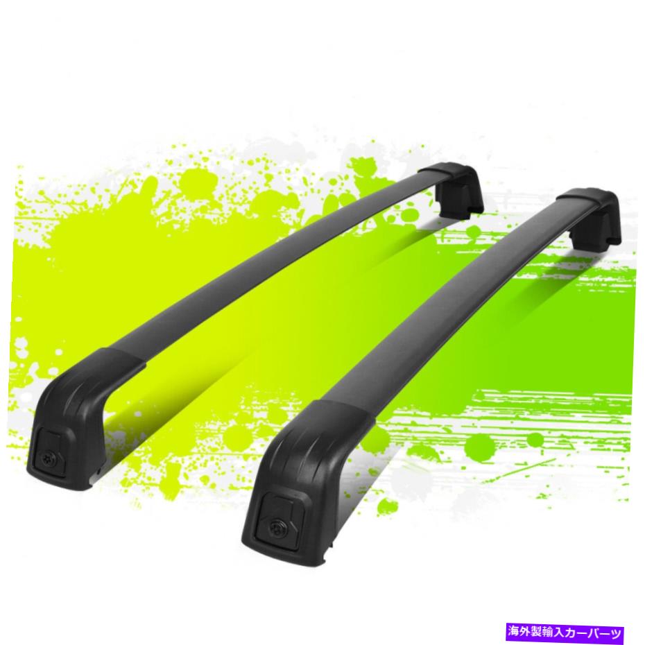 クロスバー 2x OEスタイルのアルミニウムトップルーフラックレールクロスバーキャリア用16-19 2x OE Style Aluminum Top Roof Rack Rail Cross Bar Carrier for Sportage 16-19【並行輸入品】