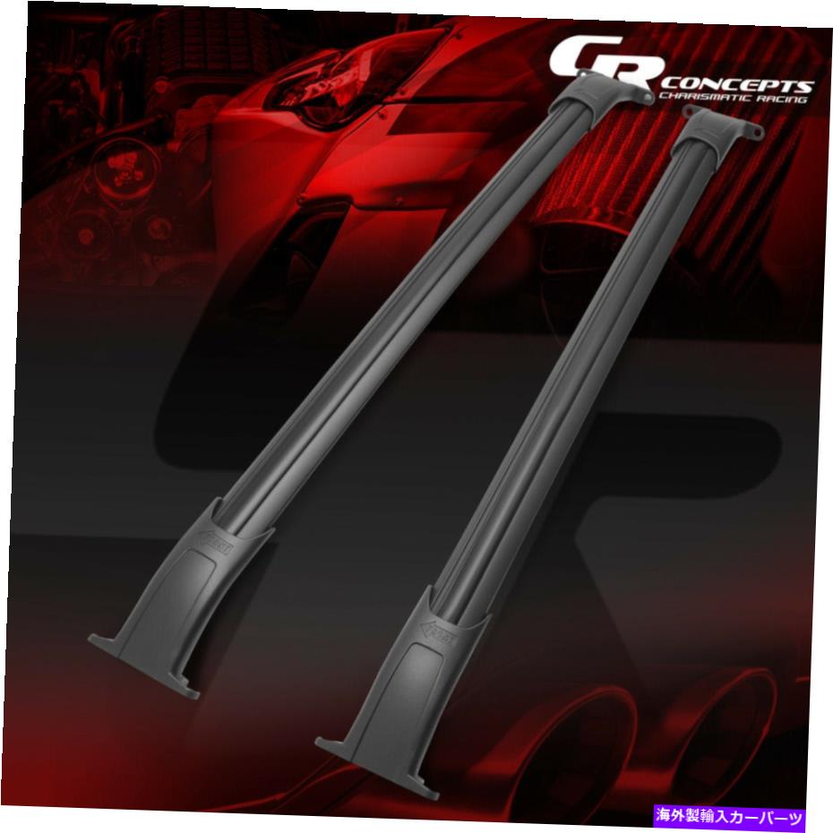 クロスバー 15-18のアルミニウムルーフラックレールクロスバーEsv Tahoeユーコン郊外 ALUMINUM ROOF RACK RAIL CROSS BAR FOR 15-18 ESCALADE ESV TAHOE YUKON SUBURBAN【並行輸入品】