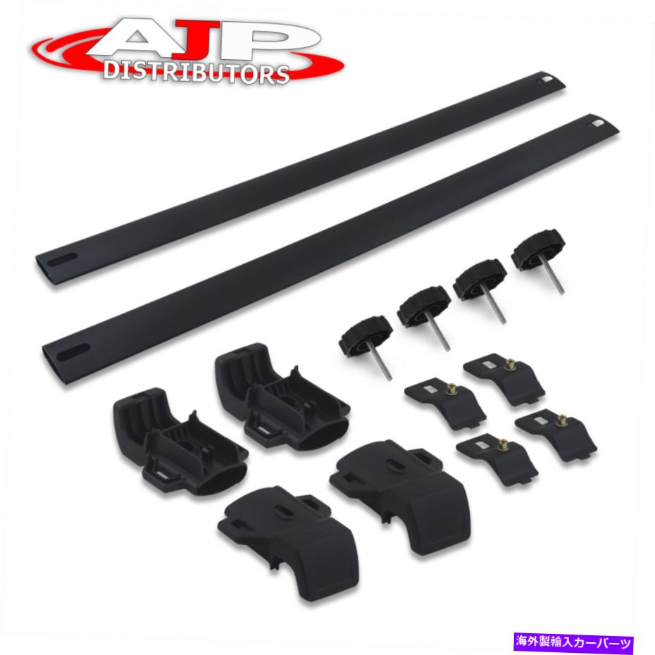 クロスバー 2007年から2017年のジープパトリオットのルーフラッククロスバーキャリアのOEファクトリースタイルボルト OE Factory Style Bolt On Roof Rack Cross Bar Carrier For 2007-2017 Jeep Patriot【並行輸入品】