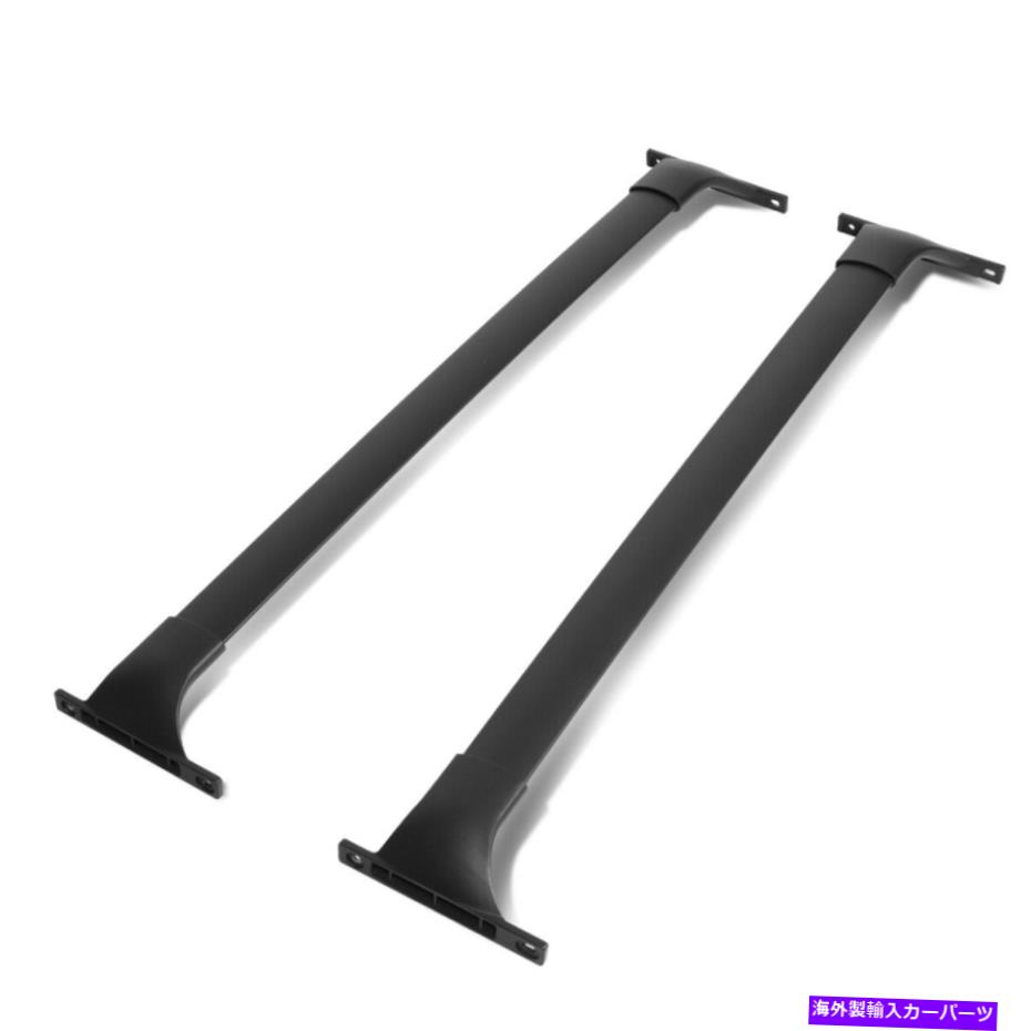 クロスバー 2011-2018インフィニティFX35 QX70ルーフロップレールラックアルミニウムクロスバーキャリア For 2011-2018 Infiniti FX35 QX70 Roof Rop Rail Rack Aluminum Cross Bar Carrier【並行輸入品】