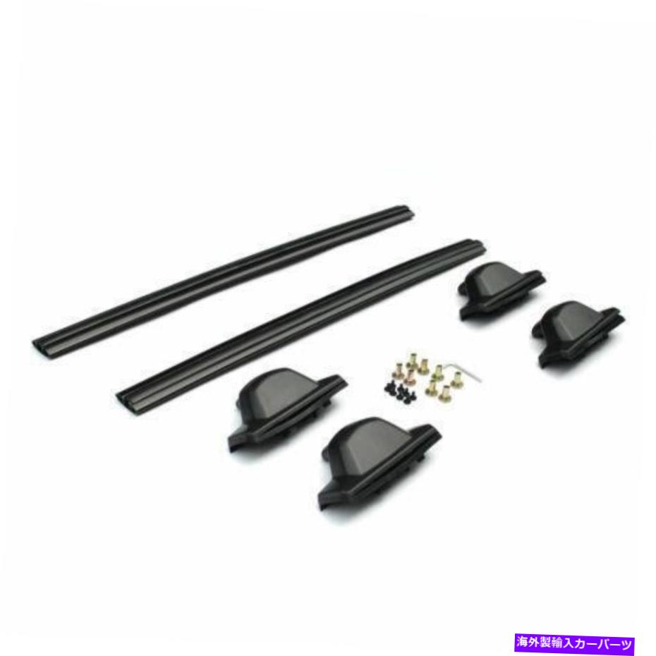 クロスバー アルミニウムプレミアムクロスバーキャリアフィット2007-2011ホンダCRVカールーフレールラック Aluminum Premium Cross Bars Carrier Fit 2007-2011 Honda CRV Car Roof Rail Rack【並行輸入品】