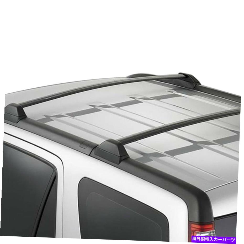 クロスバー 02-06ホンダCRV用のアルミニウムOEスタイルトップルーフラックレールクロスバー貨物キャリア Aluminum OE Style Top Roof Rack Rail Cross Bar Cargo Carrier for 02-06 Honda CRV【並行輸入品】