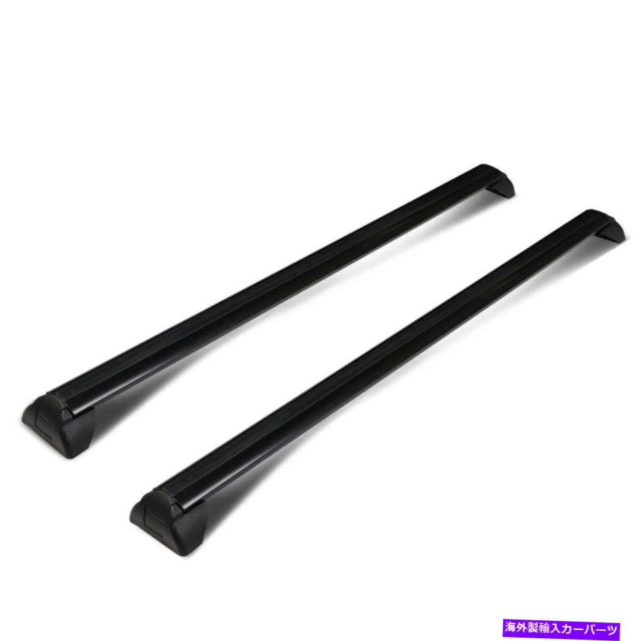クロスバー 2002年から2007年の土星vueペアファクトリースタイルルーフラックレールアルミクロスバー For 2002-2007 Saturn Vue Pair Factory Style Roof Rack Rail Aluminum Cross Bar【並行輸入品】