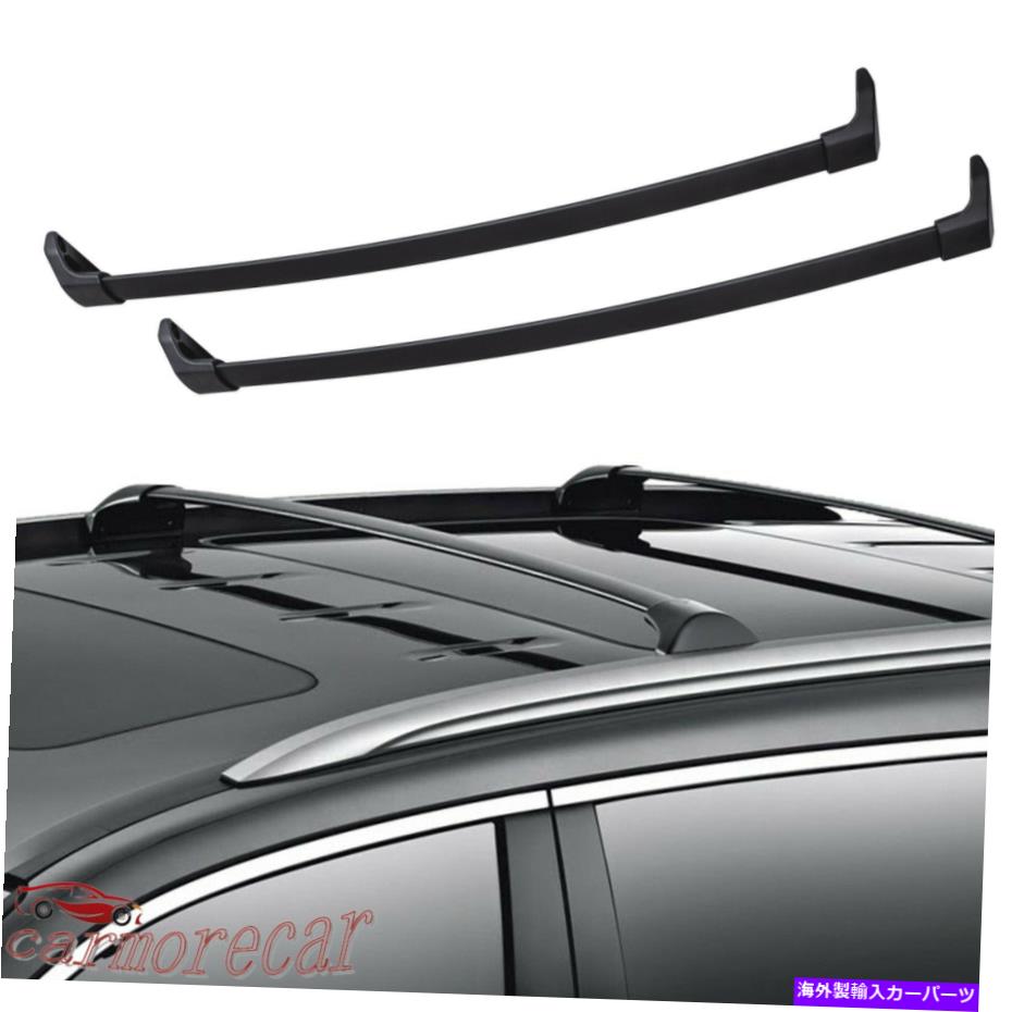 クロスバー セット（2）ルーフラックレールクロスバー荷物荷物キャリアクロスバー用Acura MDX 2014-18 Set (2) Roof Rack Rail Cross Bar Luggage Carrier Crossbars For ACURA MDX 2014-18【並行輸入品】