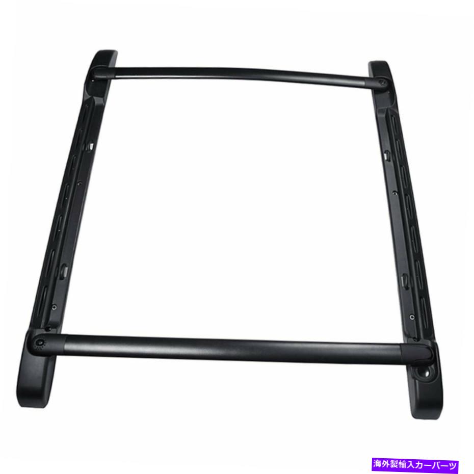 クロスバー 1ペアOEブラックルーフラックレールフィット2007-2019トヨタタコマアルミクロスバー 1 Pair OE Black Roof Rack Rail Fits 2007-2019 Toyota Tacoma Aluminium Cross Bar【並行輸入品】