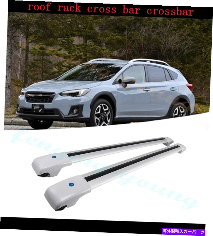 クロスバー Subaru XV Crosstrek 2018 2019荷物ルーフラッククロスバークロスバーに適合 fits for Subaru XV crosstrek 2018 2019 baggage roof rack cross bar crossbar【並行輸入品】