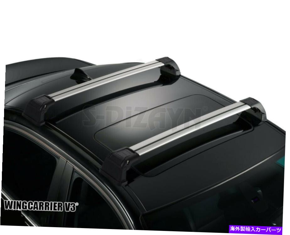 クロスバー スバルXV 2012-2018アルミニウムトップルーフラッククロスバークロスレールロック可能 SUBARU XV 2012-2018 ALUMINUM TOP ROOF RACK CROSS BAR CROSS RAILS LOCKABLE【並行輸入品】 55,660円