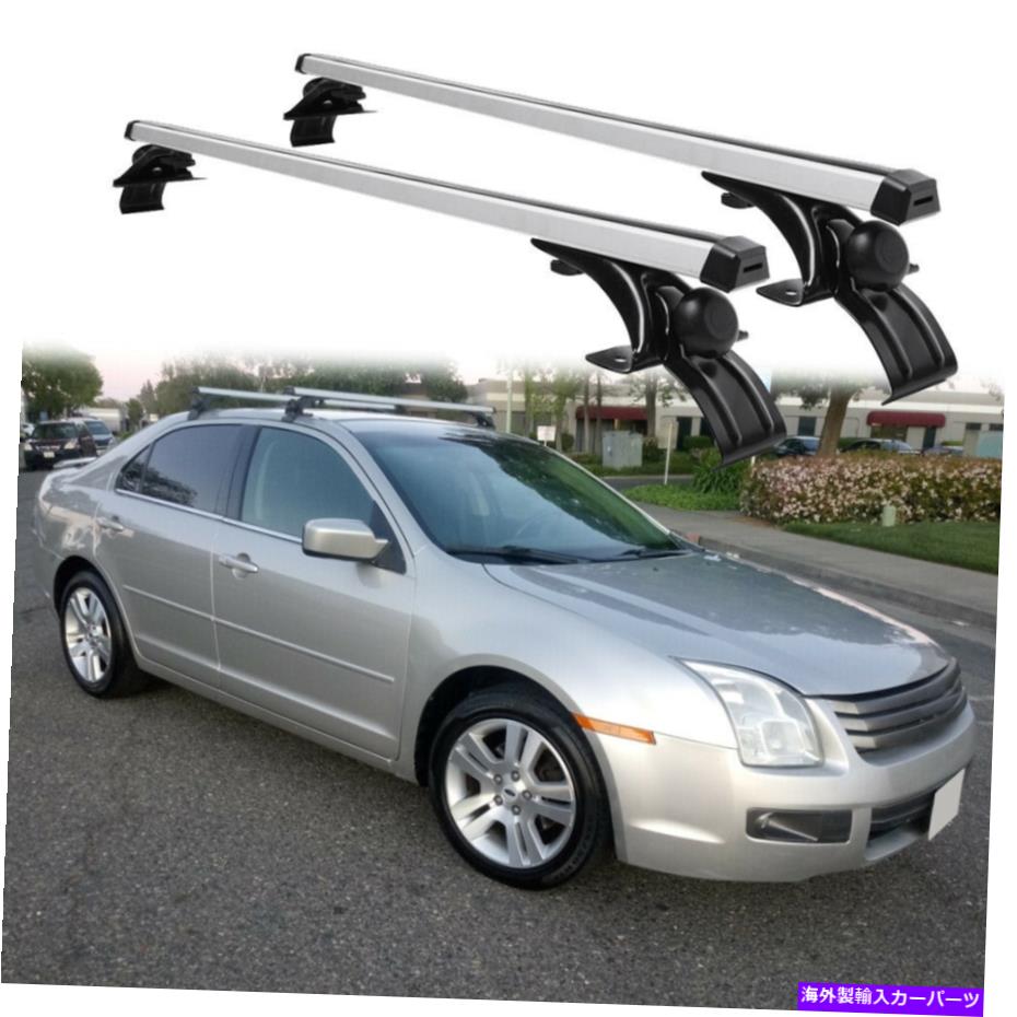 クロスバー カートップルーフラッククロスバーレール荷物キャリア貨物カヤックフォードフュージョンのためのカヤック Car Top Roof Rack Cross Bar Rail Luggage Carrier Cargo Kayak for FORD Fusion【並行輸入品】