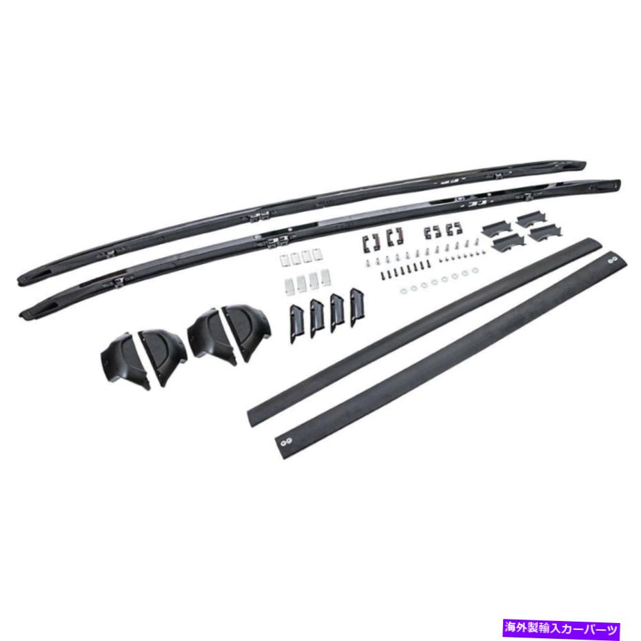 クロスバー ホンダCRV CR-V 2017-20用アルミニウム調整可能なルーフラックサイドレールクロスバーキット Aluminum Adjustable Roof Rack Side Rail Cross Bar Kit for Honda CRV CR-V 2017-20【並行輸入品】