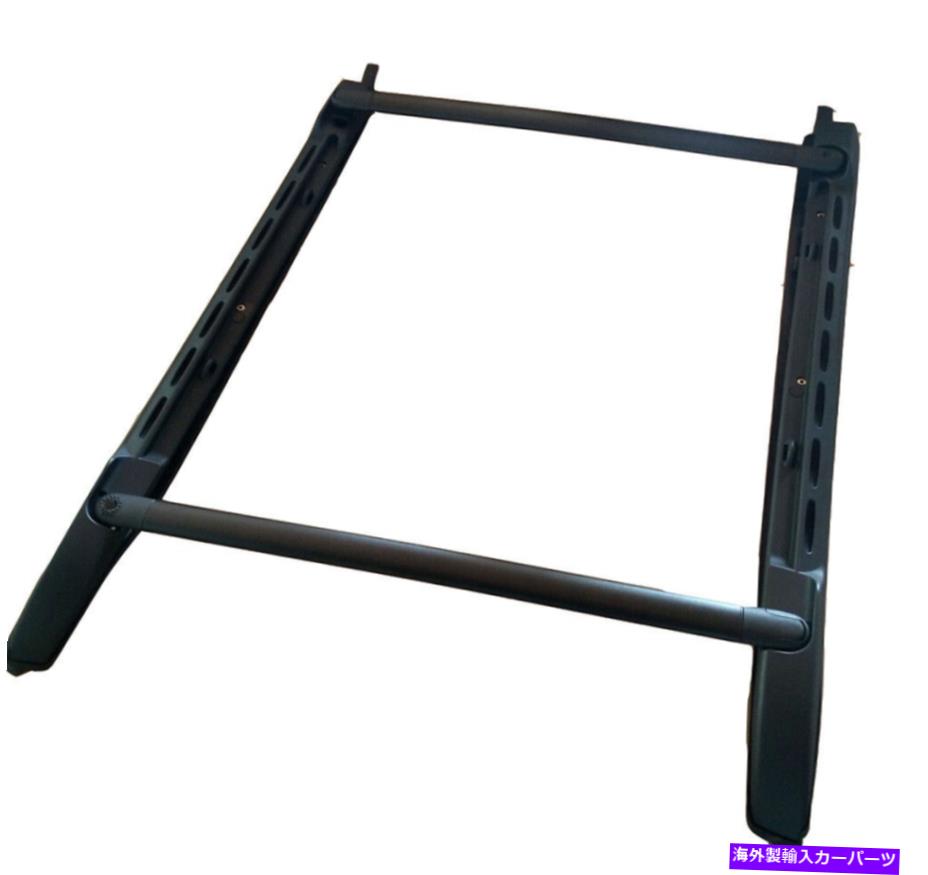 クロスバー 2005-2019のルーフラックトヨタタコマダブルキャブクロスバーサイドレールセット新しいレール Roof Rack for 2005-2019 Toyota Tacoma Double Cab Cross Bars Side Rails Set New【並行輸入品】