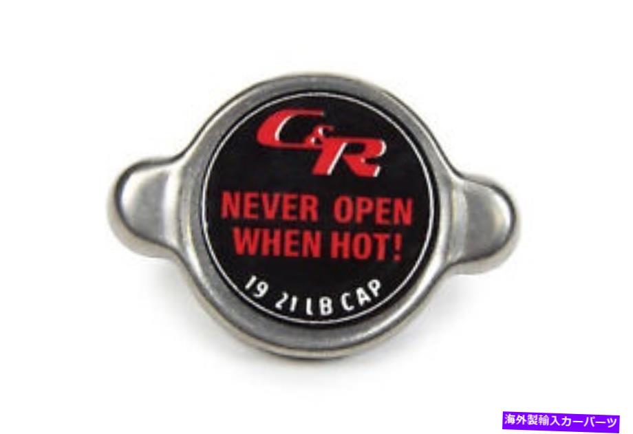 Radiator 50 00004小型C＆Rラジエーターキャップ19 21ポンド 50 00004 Small C&R Radiator Cap 19 21Lbs【並行輸入品】