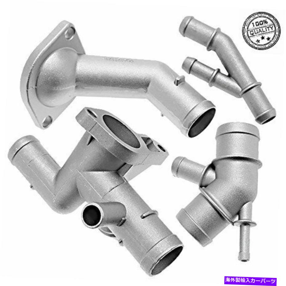 Radiator VW MK4 Golf Jetta Gli GTI TT 337 1.8T用アルミニウムクーラントフランジアップグレードキット... Aluminum Coolant Flange Upgrade Kit for VW MK4 Golf Jetta GLI GTI TT 337 1.8T...【並行輸入品】