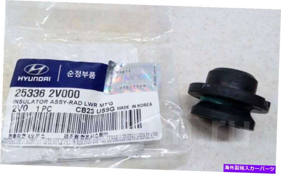 Radiator 本物の真新しいKia Cerato 2013-2016 Insulation-Radiator Mounting、上部 GENUINE BRAND NEW KIA CERATO 2013-2016 INSULATOR-RADIATOR MOUNTING,UPPER【並行輸入品】