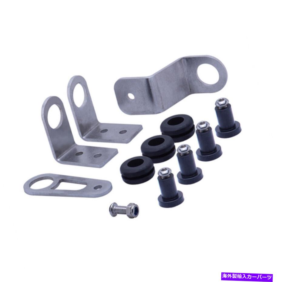Radiator ホンダシビック92-00インテグラ94-01 Kシリーズスワップ用のボルトオンラジエーターブラケットキット Bolt-On Radiator Brackets Kit For Honda Civic 92-00 Integra 94-01 K-Series Swap【並行輸入品】