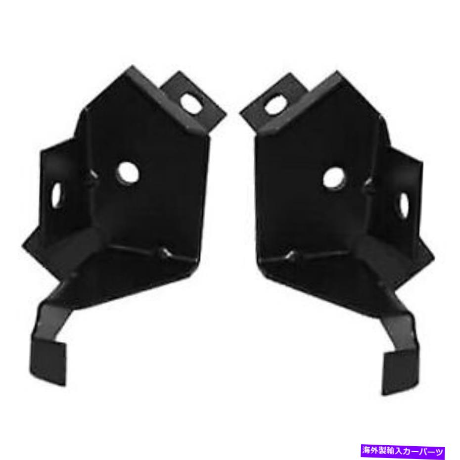 Radiator フォードマスタング1967-1970スコットドレイクローワーラジエーターマウントブラケット For Ford Mustang 1967-1970 Scott Drake Lower Radiator Mounting Brackets【並行輸入品】