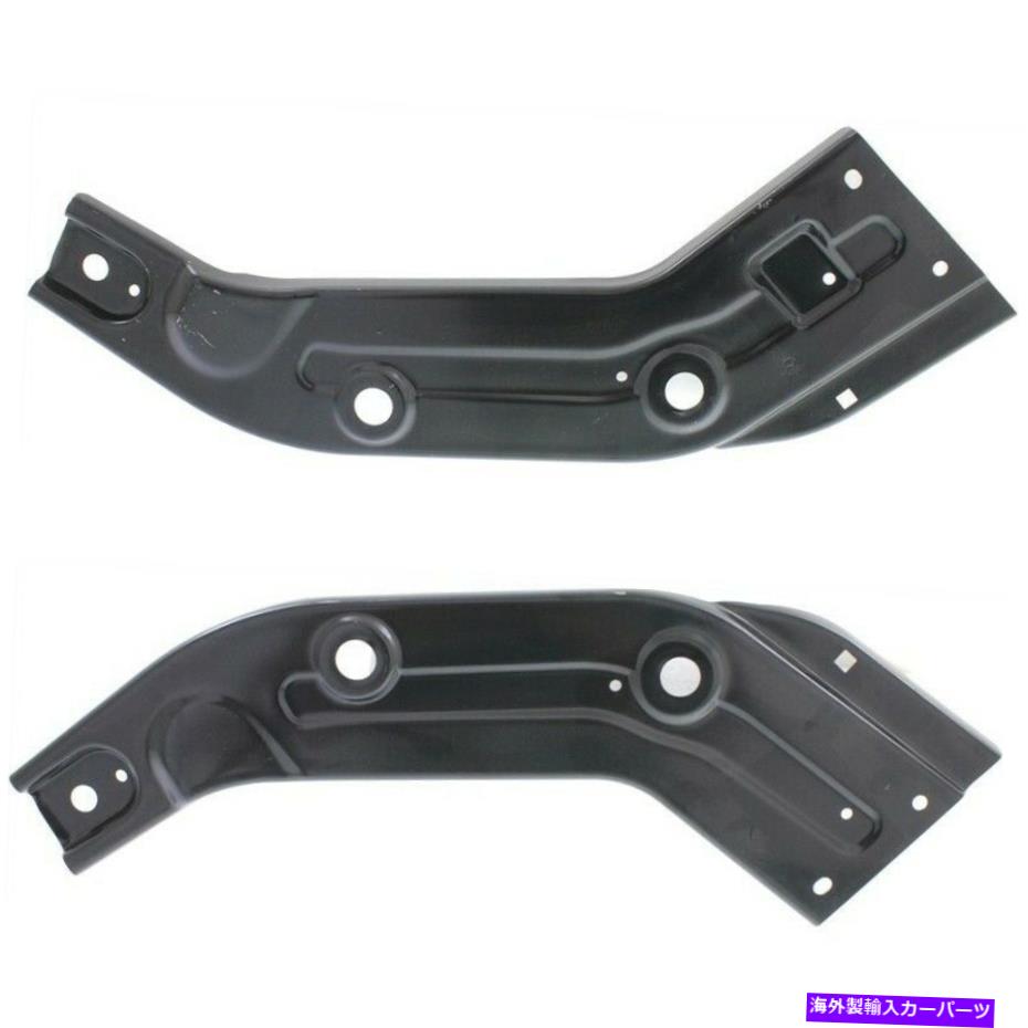 Radiator 2012-2015の左＆右ラジエーターサポート2のフォルクスワーゲンパサートセット Left & Right Radiator Support For 2012-2015 Volkswagen Passat Set of 2【並行輸入品】