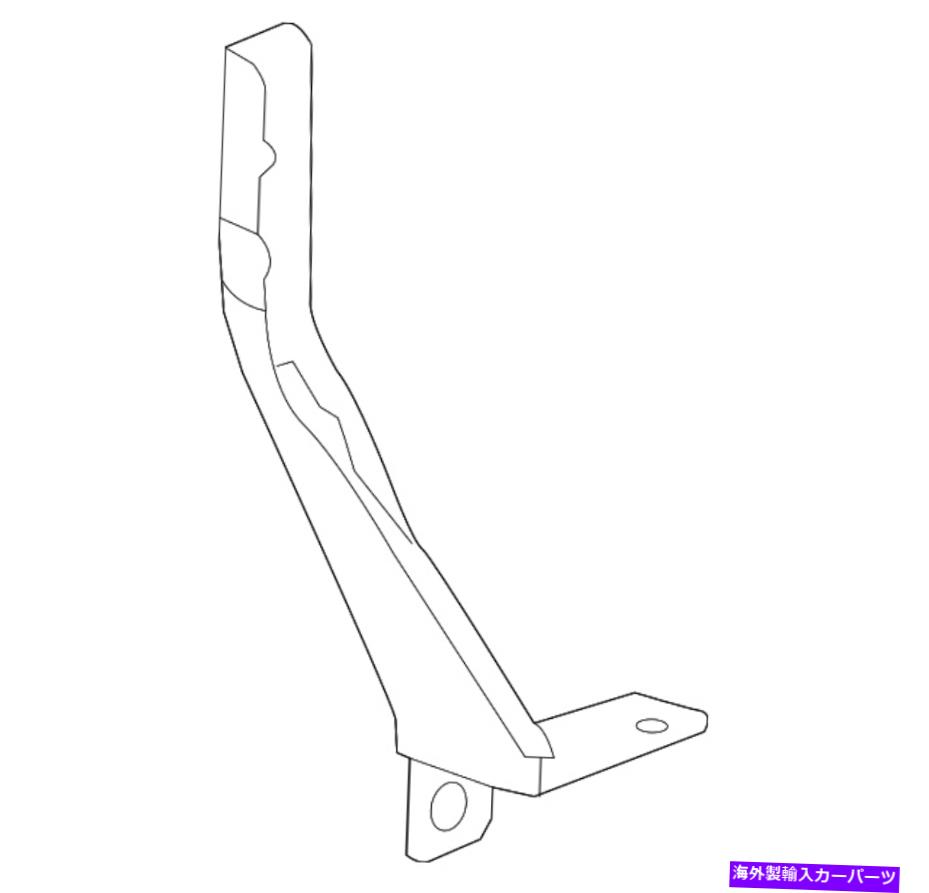 Radiator 本物のGMラジエーターサポートタイバーブラケット96901952 Genuine GM Radiator Support Tie Bar Bracket 96901952【並行輸入品】