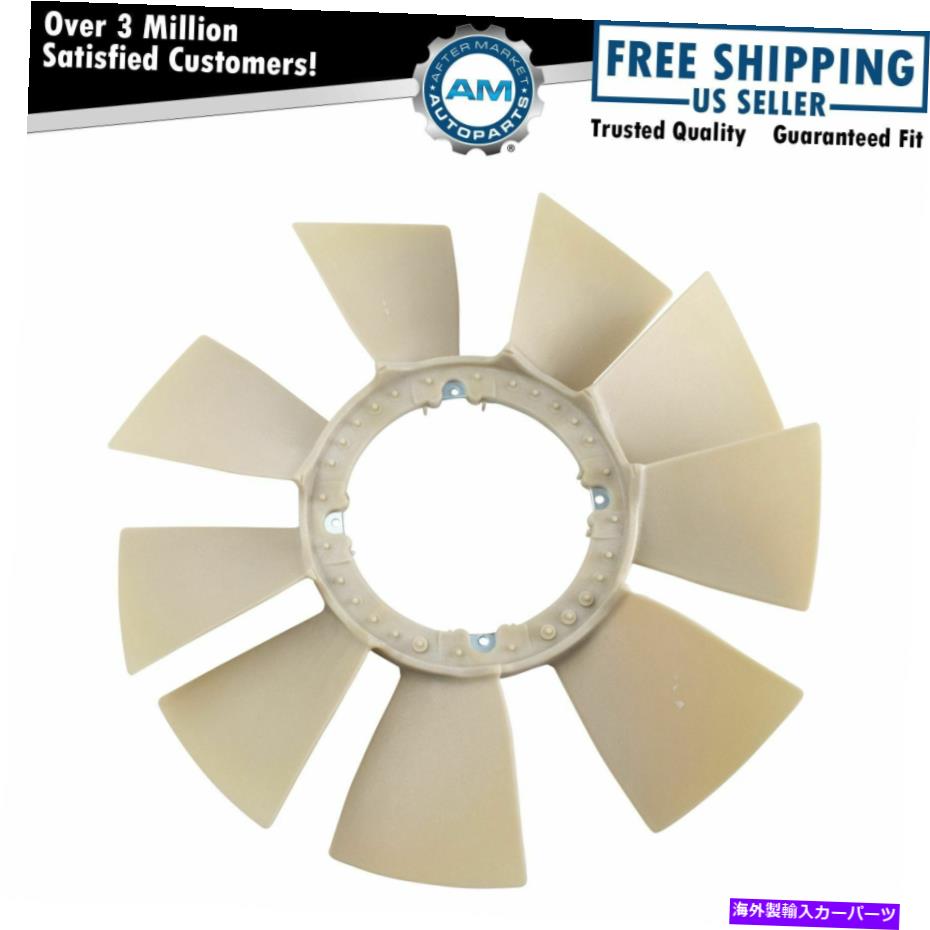 Radiator エンジンラジエーター冷却ファンブレード直接フィット日産タイタンXD 5.0Lターボ Engine Radiator Cooling Fan Blade Direct Fit for Nissan Titan XD 5.0L Turbo【並行輸入品】