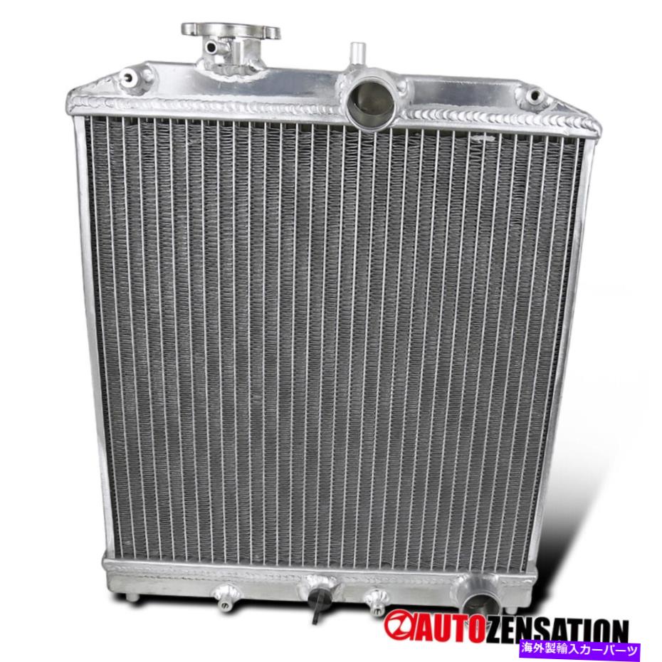 Radiator フィットホンダ92-95シビック93-97デルソルSI 2ロウMTマニュアルレーシングスポーツラジエーター Fit Honda 92-95 Civic 93-97 Del Sol Si 2 Row MT Manual Racing Sport Radiator【並行輸入品】
