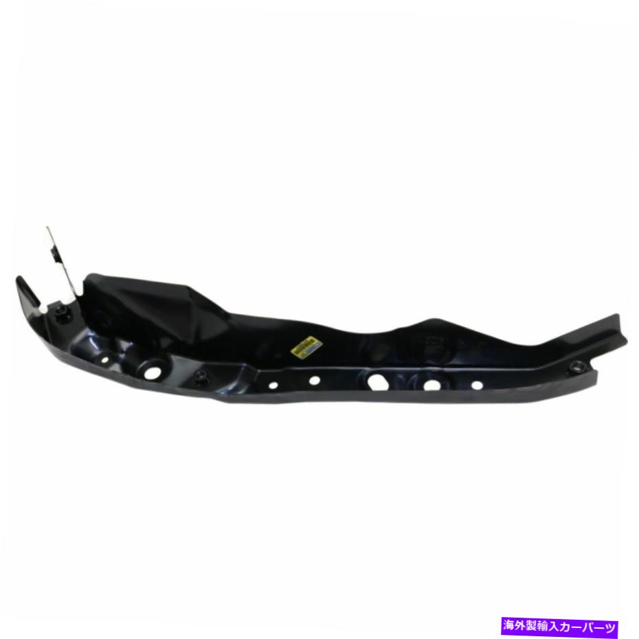 Radiator 2010-2013の右側のラジエーターサポート日産アルティマブラックサイドパネルCAPA Right Side Radiator Support For 2010-2013 Nissan Altima Black Side panel CAPA【並行輸入品】